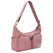 Hindbag Emile マルチ ポケット ショルダー バッグ - ブラッシュ ピンク