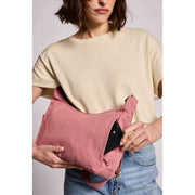 Hindbag Emile マルチ ポケット ショルダー バッグ - ブラッシュ ピンク