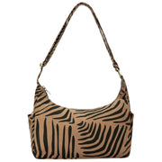 Hindbag Emile マルチポケット ショルダーバッグ - シナモン タイガー ブラウン
