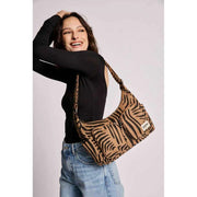 Hindbag Emile マルチポケット ショルダーバッグ - シナモン タイガー ブラウン