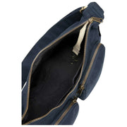 Hindbag Emile マルチポケット ショルダーバッグ - ネイビーブルー