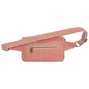Hindbag Harry レクタングル バムバッグ - レッドストライプ