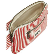 Hindbag Harry レクタングル バムバッグ - レッドストライプ
