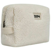 Hindbag Leon テディ トイレタリー バッグ - アークティック ホワイト