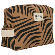 Hindbag Leon トイレタリーバッグ - ゼブラシナモンブラウン