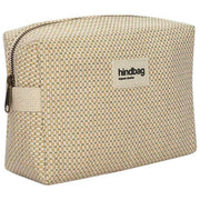 Hindbag Leon ウーブン トイレタリー バッグ - ヌード ベージュ
