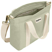 Hindbag Louise スクエア クロスボディ バッグ - クレイグリーン