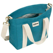 Hindbag Louise Square クロスボディバッグ - ピーコックブルー