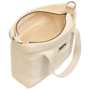Hindbag Louise スクエア クロスボディ バッグ - ベルベット ベージュ