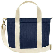 Hindbag Louise スクエア クロスボディ バッグ - ベルベット ネイビー ブルー
