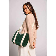 Hindbag Louise Square Crossbody Bag - ベルベット パイン グリーン