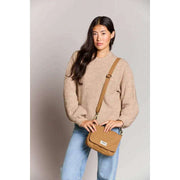 Hindbag Margault キルティング ショルダー バッグ - シナモンブラウン