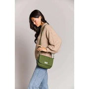Hindbag Margault キルティング ショルダー バッグ - オリーブグリーン
