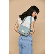 Hindbag Margault キルティング ショルダー バッグ - セージグリーン