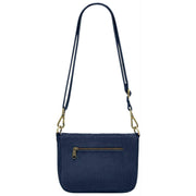 Hindbag Margault ショルダーバッグ - ベルベットネイビーブルー