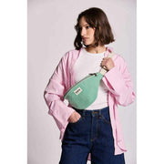 Hindbag Olivia バムバッグ - グリーンストライプ