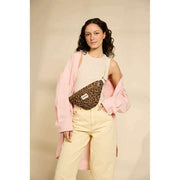 Hindbag Olivia バムバッグ - レオパードシナモンブラウン