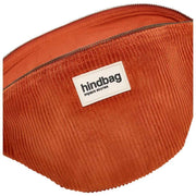 Hindbag Olivia バムバッグ - ベルベット ブリック オレンジ