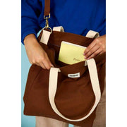 Hindbag Paul トートバッグ - チョコレートブラウン