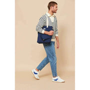 Hindbag Paul トートバッグ - ネイビーブルー