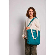 Hindbag Paul トートバッグ - ピーコックブルー