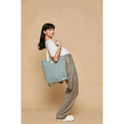 Hindbag Paul トートバッグ - セージグリーン