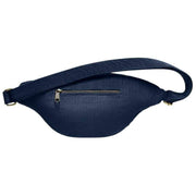 Hindbag Sasha ラージ バムバッグ - ベルベット ネイビー ブルー
