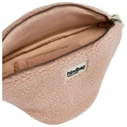 Hindbag Sasha ラージ テディ バム バッグ - パウダー ピンク