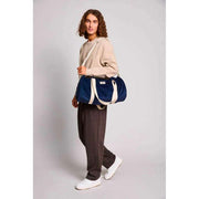 Hindbag Simon ダッフル バッグ - ベルベット ネイビー ブルー