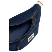 Hindbag Sofia XL ウエストバッグ - ベルベット ネイビー ブルー