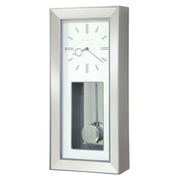 Howard Miller Chaz Wall Clock - Satin Silver