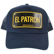 John Hatter El Patron アルミニウム トラッカー ハット - ネイビー