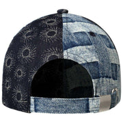 Kangol デニム マッシュアップ ベースボール キャップ - ブルー ピクニック