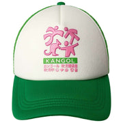 Kangol Unity パフ プリント トラッカー ハット - レトロ グリーン