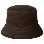 Kangol ウォッシュド バケット ハット - コーヒービーン ブラウン