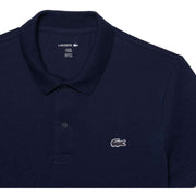 Lacoste Regular Fit Cotton Blend Knit Polo - Navy