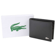 Lacoste Small Billfold ID Wallet - Black