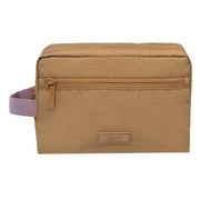 Lefrik Kei Ripstop Double Wash Bag - Toffee Brown