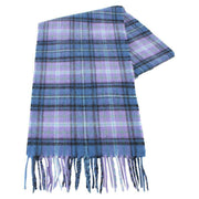 Locharron of Scotland Beau Scotland Forever Ancient Tartan Cashmere Scarf - Purple