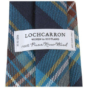 Locharron of Scotland Reiver Holyrood モダン タータンチェック ネクタイ - ブルー