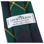 Locharron of Scotland Reiver Johnstone モダン タータンチェック タイ - ダークグリーン/ネイビー