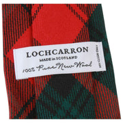 Locharron of Scotland Reiver Kerr モダン タータンチェック ネクタイ - レッド/グリーン