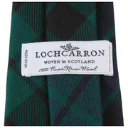 Locharron of Scotland Reiver MacKay モダン タータンチェック タイ - グリーン/ネイビー