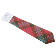 Locharron of Scotland Reiver MacLean of Duart ウェザード タータンチェック タイ - ローズピンク/グリーン