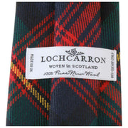 Locharron of Scotland Reiver MacLellan モダン タータンチェック ネクタイ - ネイビー/グリーン/レッド