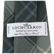 Locharron of Scotland Reiver Patriot ウェザード タータンチェック ネクタイ - グレー/ブルー