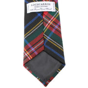 Locharron of Scotland Reiver Stewart Modern Tartan Wool Tie - Red/Green/Blue