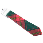 Locharron of Scotland Reiver Ulster Red Irish Tartan Wool Tie - Green/Red/Yellow