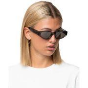 MessyWeekend Blade Sunglasses - Transparent Grey