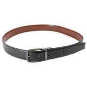 Miguel Bellido Classic Reversible Belt - Black/Medium Brown